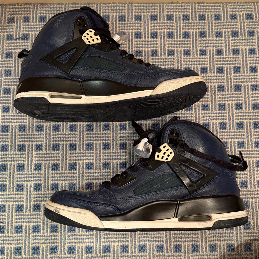 Jordan Spizike Midnight Navy - Men's Size 9 - 315371-406 - Retro Spike Lee - Picture 3 of 7